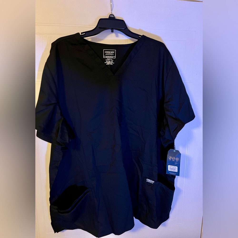 Cherokee medical scrub top